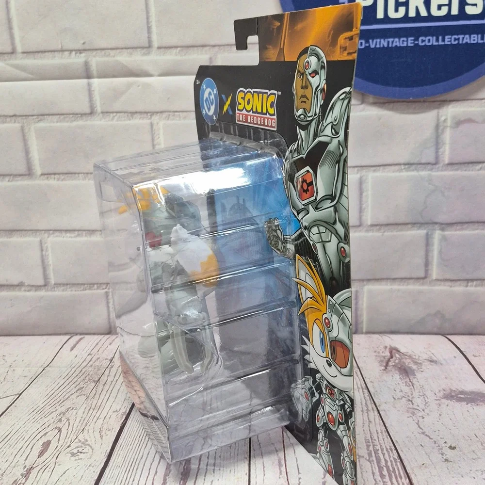 DC x Sonic the Hedgehog Tails as Cyborg Action Figure Jakks Pacific 25 Points